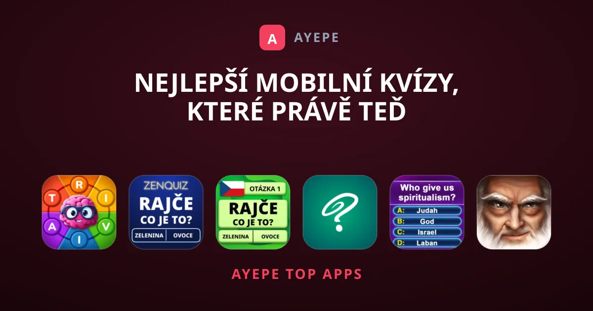 Nejlepší mobilní kvízy, které právě teď doporučujeme